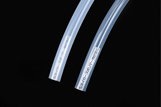 Highly transparent silicone rubber tube (SR1560)